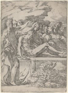 The Entombment by Parmigianino