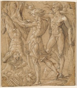 The Flaying of Marsyas by Parmigianino