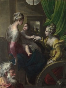 The Mystical Marriage of Saint Catherine, c. 1527-1530 by Parmigianino