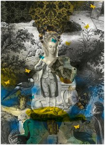Dreamy Rococo Collage