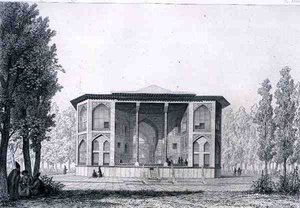 Pavilion of the Eight Paradises, in Isfahan, from 