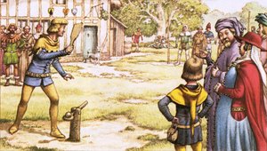 Trap-ball, as Could Have Been Watched by Chaucer