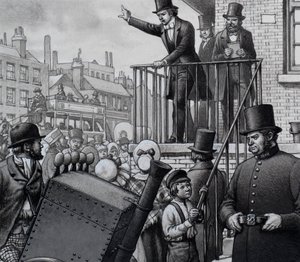 William Booth Preaching in the Open Air