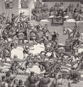 Jousting in Florence in the 15th Century