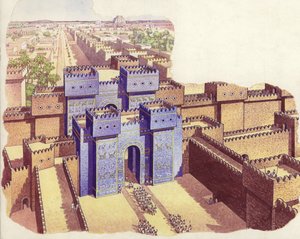 The Ishtar Gate of Babylon