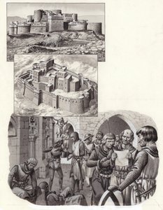 The Fortress of Krak des Chevaliers