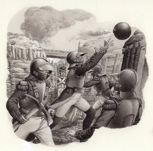 The soldiers of genius of Napoleon