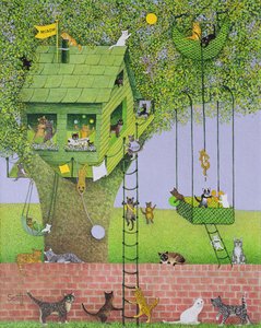 Cat Tree House