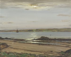 Summer Moonlight - Firth of Clyde by Patrick Downie