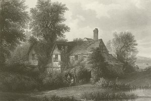 Cottage in Old Hyde Park, London by Patrick Nasmyth