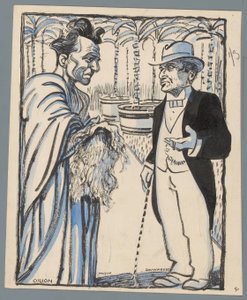 Musch and Bouwmeester by Patricq Kroon (signed by artist)