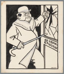 Employers and the Eight-Hour Workday by Patricq Kroon (signed by artist)