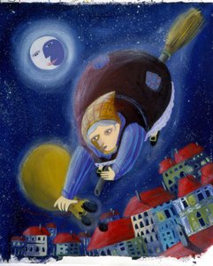 The Befana on Its Broom