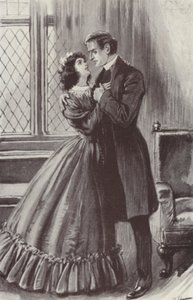 Illustration for Barchester Towers by Anthony Trollope (lithograph) by Paul (after) Hardy
