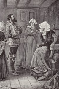 Illustration for The Cloister and The Hearth by Charles Reade by Paul (after) Hardy