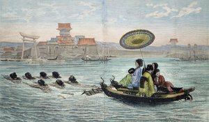 The Japanese Barque by Paul (after) Lenoir