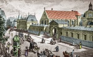 View on the Conservatory of the Arts and Crafts in Paris