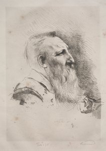 Auguste Rodin by Paul Albert Besnard