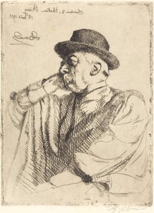 Edmond Pigalle by Paul Albert Besnard
