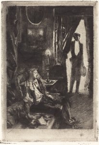 Iza Sleeping, 1885 by Paul Albert Besnard