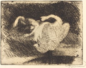 Leda Sleeping by Paul Albert Besnard