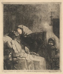 The End, 1883 by Paul Albert Besnard