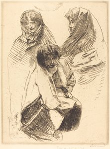 Three Veiled Women