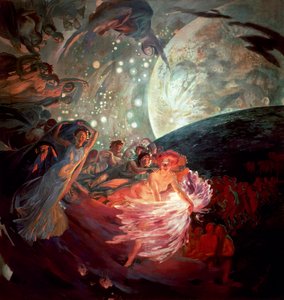 Truth Dragging Sciences to Illuminate Men by Paul Albert Besnard