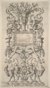 Ornamental Design by Paul Androuet Du Cerceau