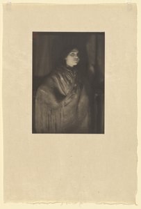 Portrait of Rose Cohen in Spanish Shawl by Paul B. Haviland