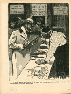 The Butter Plate, Satirical in Colours by Paul Balluriau