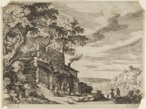 Shepherds before a Ruined Building by Paul Bril