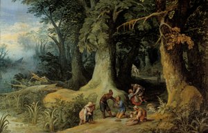 Weapon Attack in a Wood