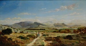 Hills Near Allauch by Paul Camille Guigou