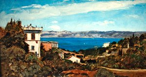The Bay of Marseille, Saint-Henri by Paul Camille Guigou