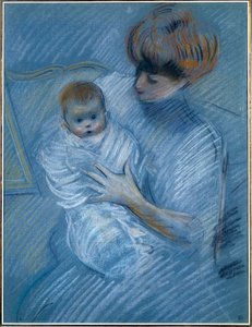 Maternity by Paul Cesar Helleu