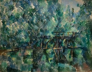 A Bridge over a Pond Saint-Maur-des-Fosses