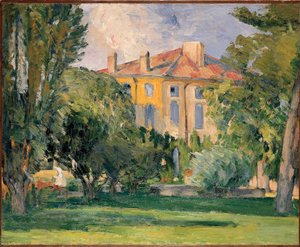 The House of Jas de Bouffan by Paul Cezanne