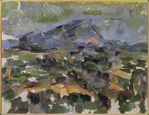 The Montagne Sainte-Victoire by Paul Cézanne