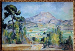 The Mount Sainte-Victoire by Paul Cézanne