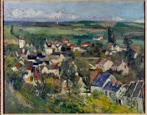 Panoramic View of Auvers-sur-Oise