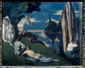 Pastoral, or Idyll by Paul Cézanne