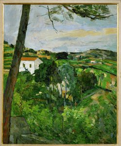 Landscape with Red Roof or The Pine at L