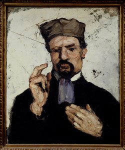 Portrait of Uncle Dominique in Lawyer by Paul Cézanne