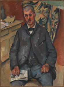 Seated man