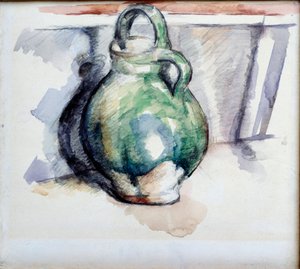 The Green Jug by Paul Cézanne