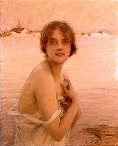 Girl by the Sea by Paul Chabas