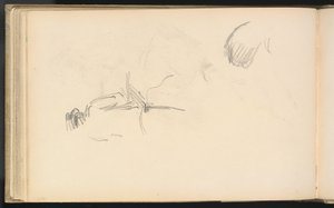 A Man Seen from Behind by Paul Cézanne