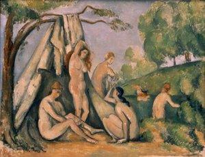 Bathers in Front of the Tent