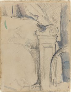 Bedpost by Paul Cézanne